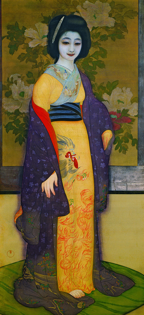 甲斐庄楠音《横櫛》1916年頃，京都国立近代美術館蔵（通期展示）