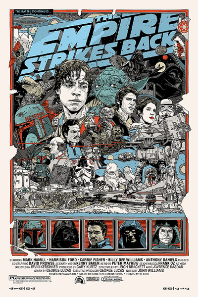 Star Wars The Empire Strikes Back - Tyler Stout_web