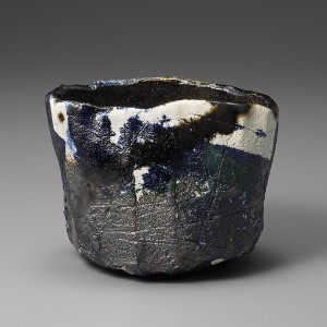 樂直入《焼貫黒樂茶碗 銘 遠遊》2012年東京国立近代美術館蔵