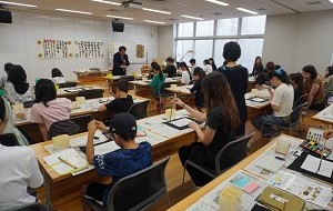 創作ワークショツプ「絵てがみ教室」