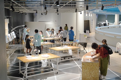 展示リニューアルで新設した「みらいーらルーム」