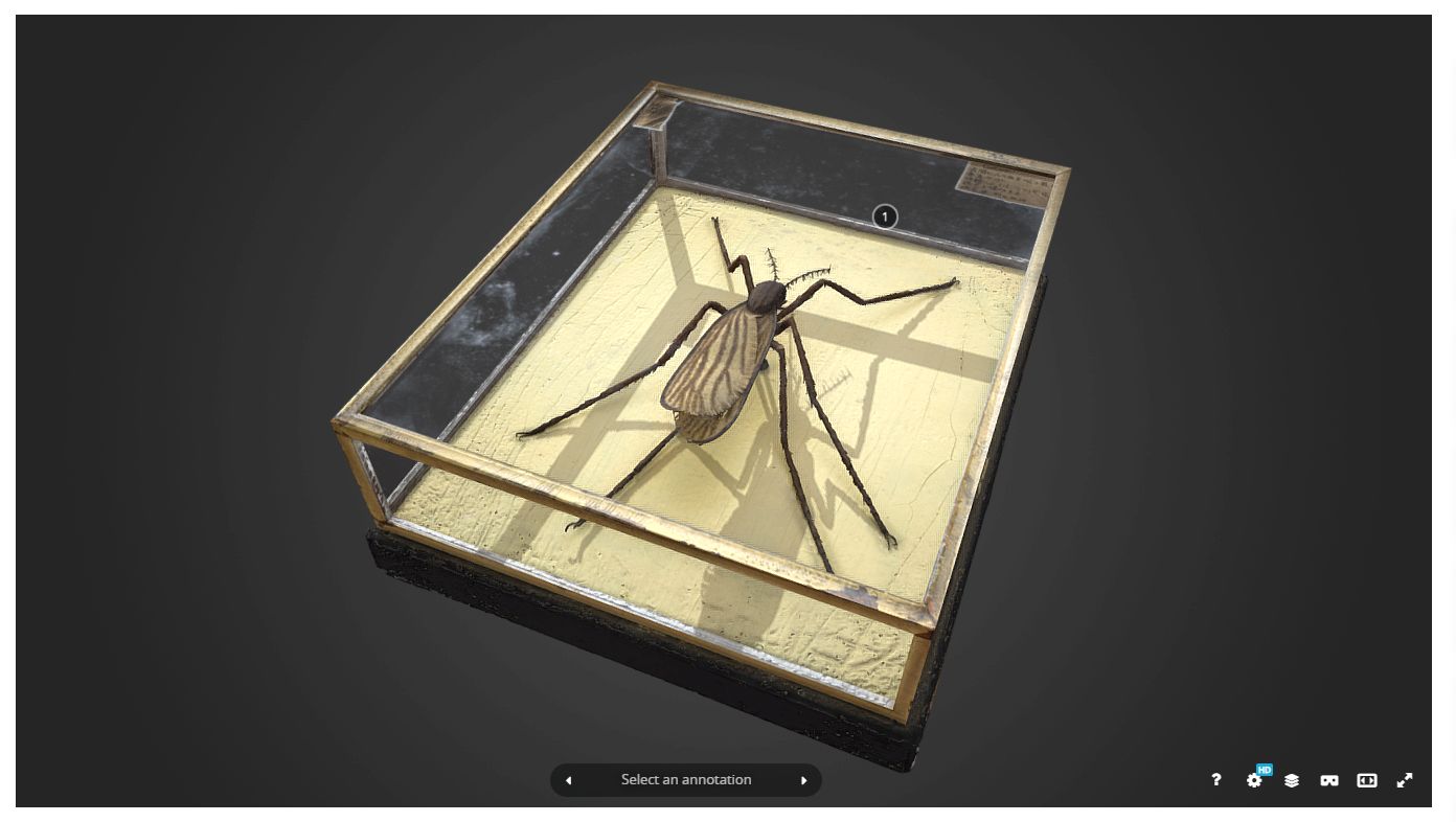 所蔵する蝋模型は3Dモデルを用いて公開「仁吉3D」