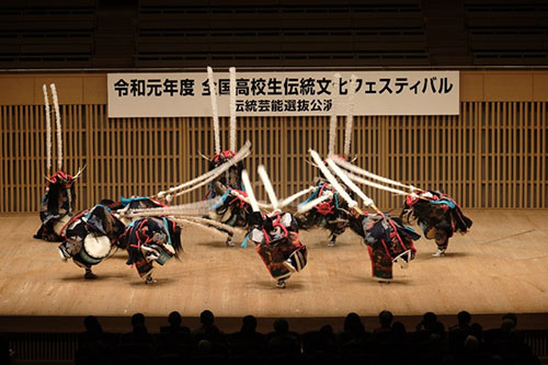 岩手県立花巻農業高等学校鹿踊部