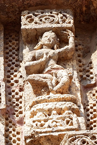 スーリヤ寺院の彫刻