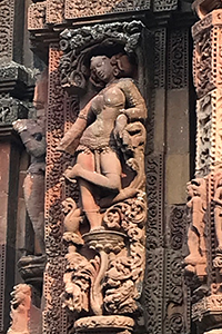ブバネシュワル・ラジャラニ寺院の彫刻