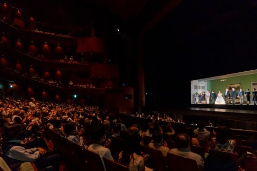 『ペレアスとメリザンド』カーテンコールより　堀田力丸撮影