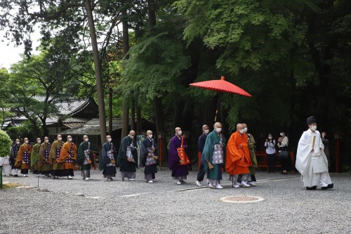 参進(写真提供=天台宗総本山比叡山延暦寺)