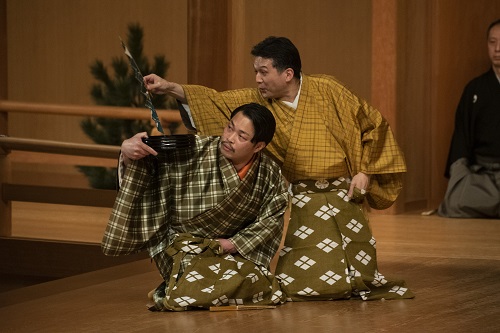 狂言「袴裂」