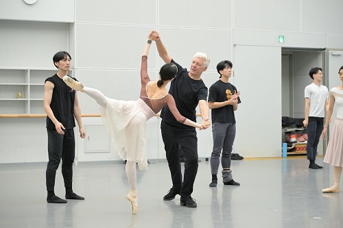 ウィル・タケットとのリハーサルの様子 撮影:鹿摩隆司