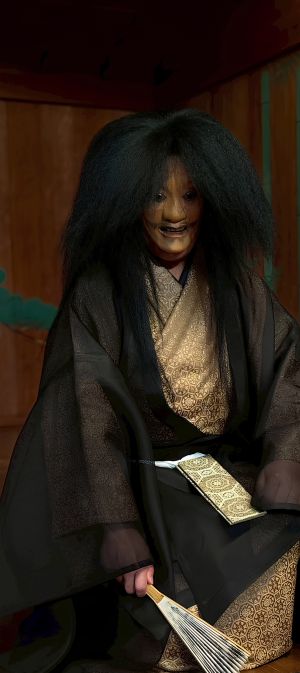 能「鵺」前シテ：角当直隆