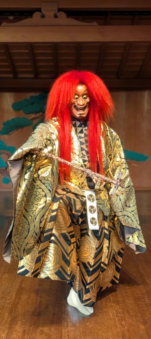 能「鵺」後シテ：角当直隆