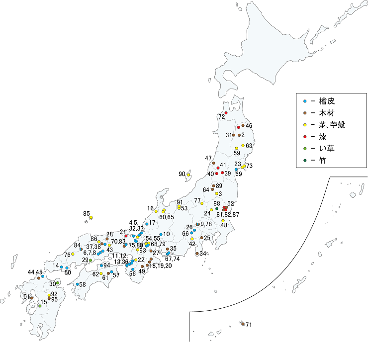 「ふるさと文化財の森」設定地