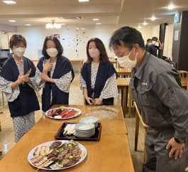 太地町鯨食体験モニターツアーの様子 太地町鯨食体験モニターツアーの様子
