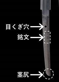 ⑥参考：刀の部位の名称等_②