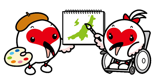 第34回国民文化祭・にいがた2019 マスコットキャラクター「トッキッキ」 第34回国民文化祭・にいがた2019 マスコットキャラクター「トッキッキ」