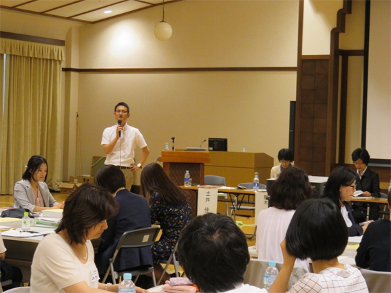 演習を進行する土井講師