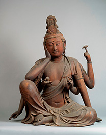 重要文化財木造六観音菩薩像のうち如意輪観音像（鎌倉時代）