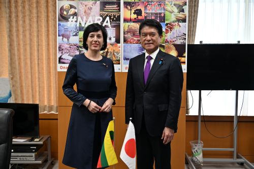 アレクナヴィチエネ・リトアニア共和国文化大臣が小林副大臣を表敬訪問画像