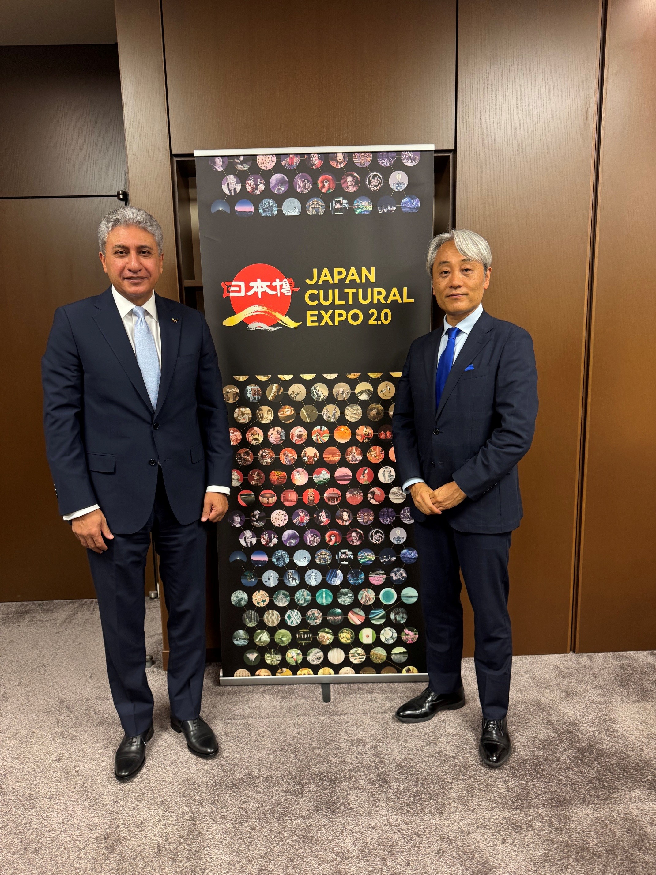 エジプト・アラブ共和国のシェリフ・ファトヒー・アティーア観光・考古大臣の伊藤文化庁長官表敬(令和8年9月25日)1 エジプト・アラブ共和国のシェリフ・ファトヒー・アティーア観光・考古大臣の伊藤文化庁長官表敬(令和8年9月25日)画像