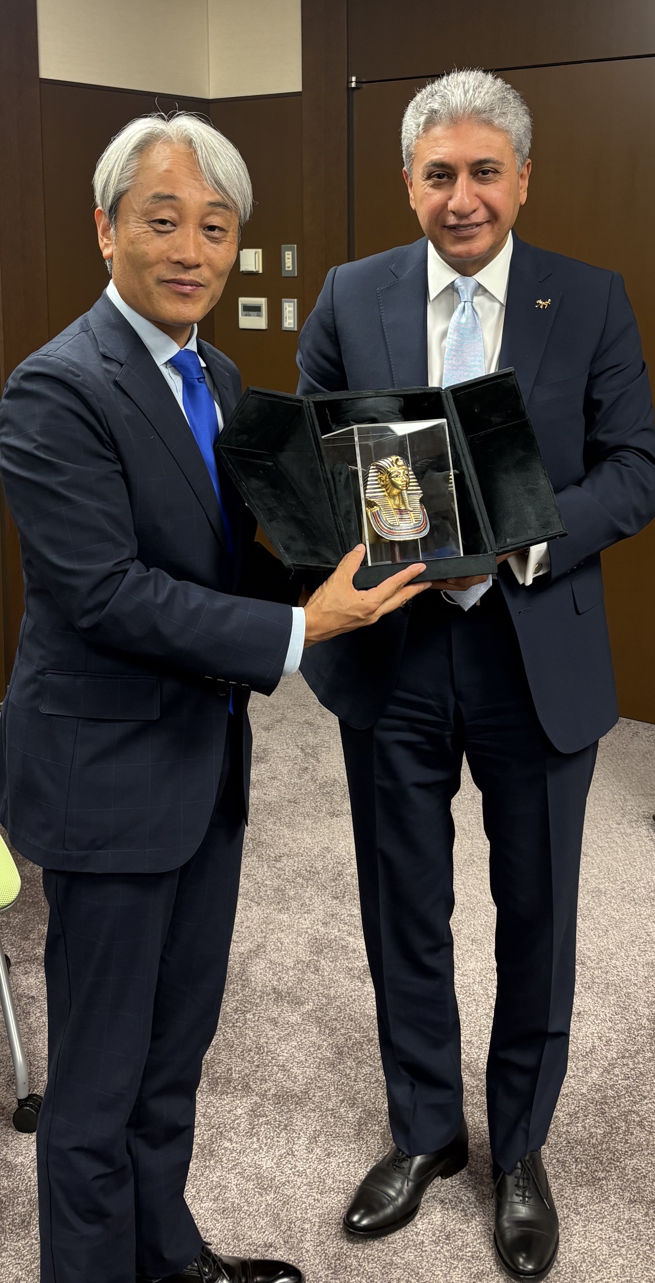 エジプト・アラブ共和国のシェリフ・ファトヒー・アティーア観光・考古大臣の伊藤文化庁長官表敬(令和8年9月25日)3 エジプト・アラブ共和国のシェリフ・ファトヒー・アティーア観光・考古大臣の伊藤文化庁長官表敬(令和8年9月25日)画像
