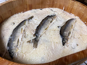 栃木上河内に伝わる「鮎の腐れ鮓」